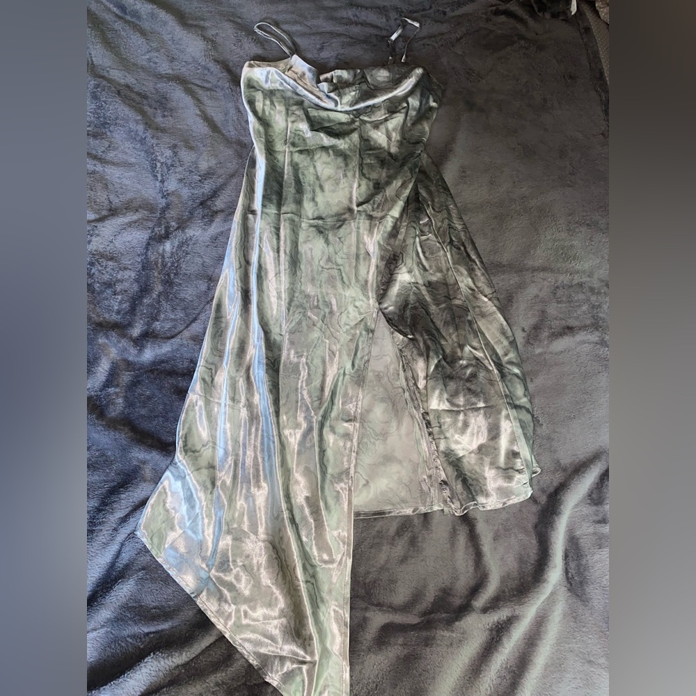 new marble slip dress